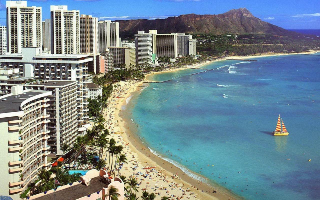 Beautiful Mountain View In Waikiki Sunset With Parking Apartment Honolulu Exterior photo